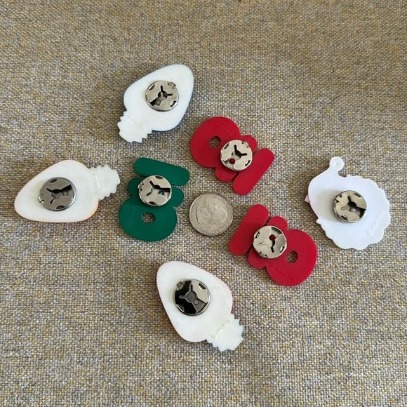 🎄VINTAGE HALLMARK CHRISTMAS BUTTON COVER BUNDLE - Stocking Stuffer - Picture 4 of 15